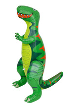 Badedyr m/sprinkler dinosaur 183 cm